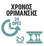 DIY Bostik Greece Mamut Crystal badge 07. Χρόνος Ωρίμανσης