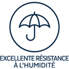 Excellente résistance à l'humidité