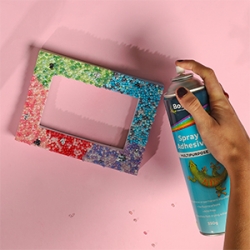 DIY Bostik Australia tutorials Wall Art banner step 4