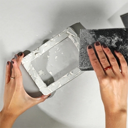 DIY Bostik Australia tutorials mosiac frame project step 4