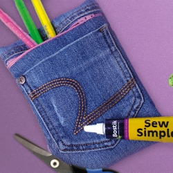Bostik DIY South Africa Tutorial Sew Simple Pencil Bag Banner