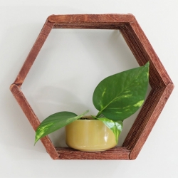 Bostik DIY Singapore Ideas That Stick Hexagon Shelf banner