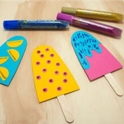 DIY Bostik Malaysia tutorail Bostik Icy Pole step 4