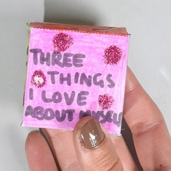 DIY Bostik Malaysia tutorail Self Esteem Dice banner