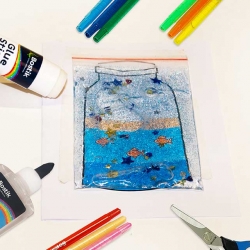 Bostik DIY South Africa Tutorial Ocean Notebook Teaser