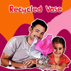 Bostik Australia DIY Recycled Vase