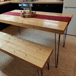 Bostik DIY Greece tutorial kitchen table banner image