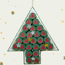 Bostik DIY South Africa Tutorial Christmas Advent Calendar Banner