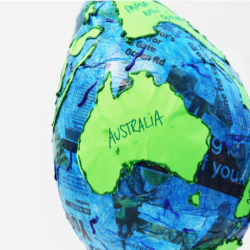 Bostik DIY Hong Kong Tutorial World Globe Step Finished