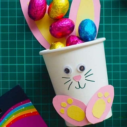 Bostik DIY Indonesia Tutorial Easter Cup Bunnies banner image