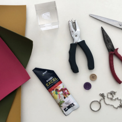 Bostik DIY PH Article How to Make Leather Flower Charms banner image