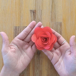 Bostik DIY South Africa Tutorial Paper rose banner