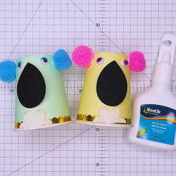 Bostik DIY South Africa Tutorial Paper Cup Koala Bear banner image