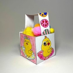 Bostik DIY Ireland Ideas and Inspiration Paper Easter Basket Banner