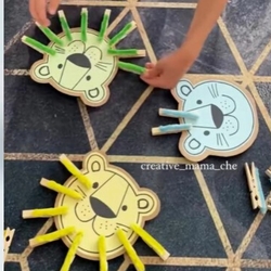 Bostik DIY Ireland Ideas and Inspiration Easy Lion Craft Banner