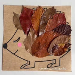 Bostik DIY Ireland Ideas and Inspiration Hedgehog Leaf Craft Banner