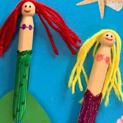 DIY Bostik UK Ideas & Inspiration - Mermaid craft banner