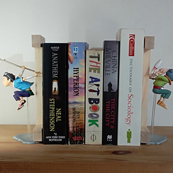 Bostik DIY Singapore tutorial How to Create Unique Action Figure Bookends with No More Nails step 4