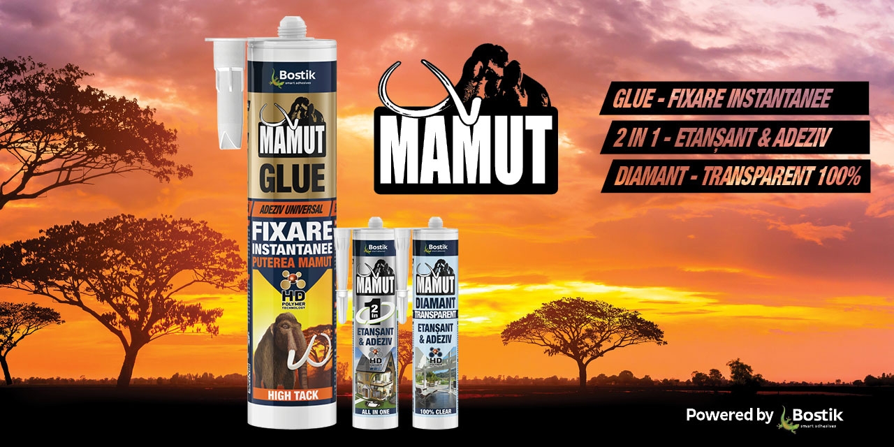 Bostik DIY Romania mamut range bannner