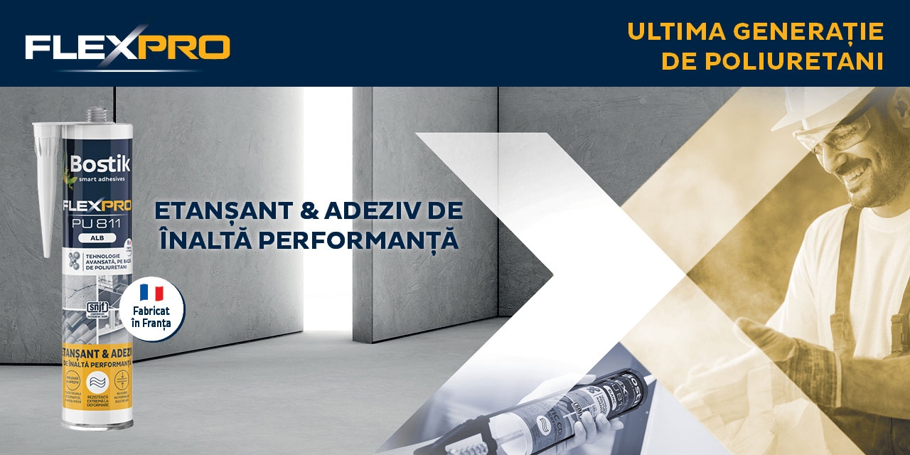Bostik DIY Romania Flexpro banner image