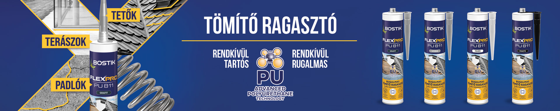 Bostik DIY Hungary Flexpro banner image