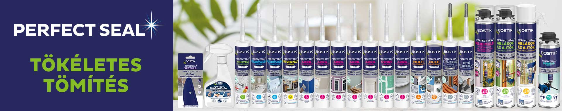 Bostik DIY Hungary Perfect Seal banner image