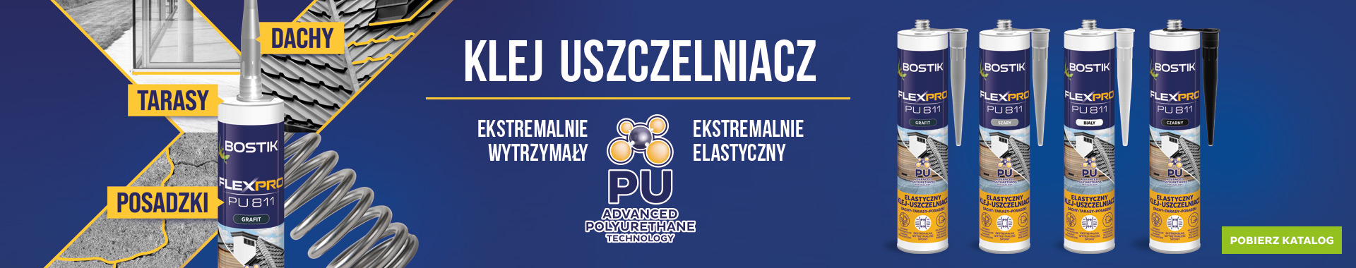 Bostik DIY Poland Flexpro range banner