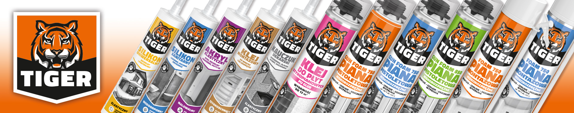 Bostik DIY Poland TIGER Range Banner