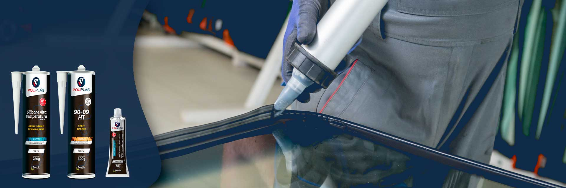 Bostik DIY Brazil industria range banner image