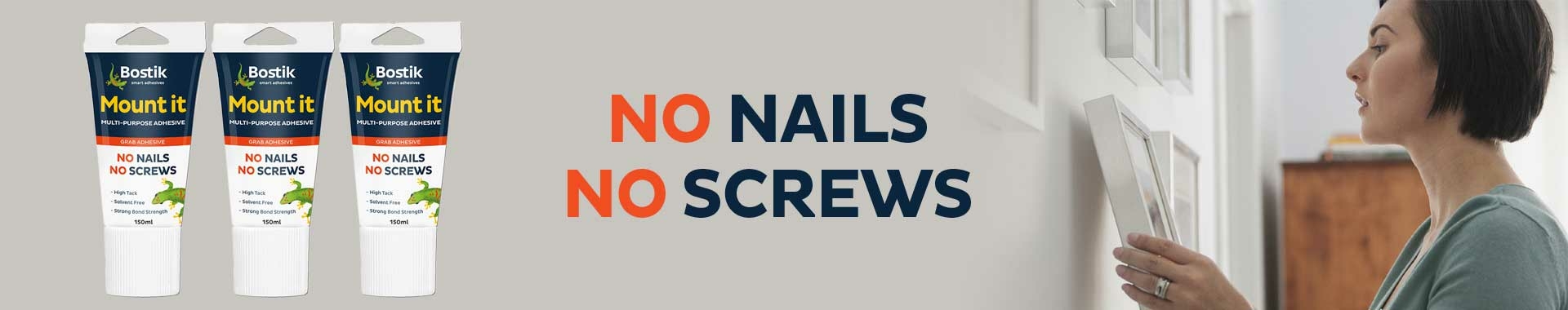 Bostik DIY South Africa Repair Assembly range banner