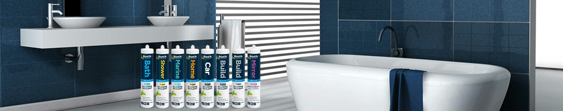 Bostik DIY South Africa Sealants range banner