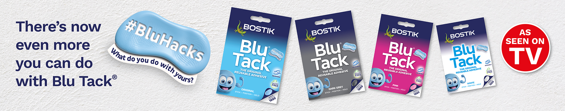 DIY Bostik UK Stationery & Craft - Range banner 2023