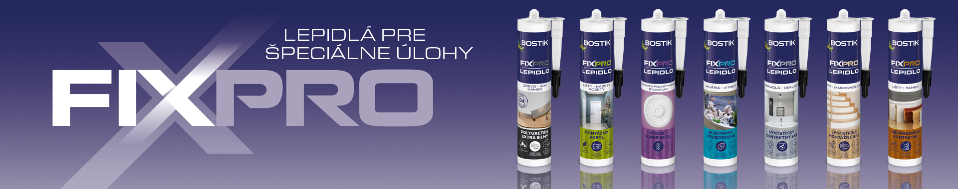 Bostik DIY Slovakia Fixpro Teaser Image 1920x380