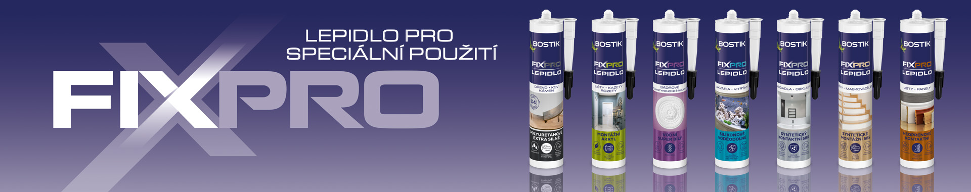 Bostik DIY Czech Republic Fixpro Teaser Image 1920x380