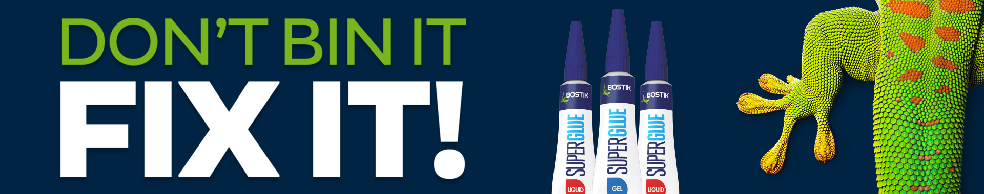 Bostik DIY Australia Repair Range Banner