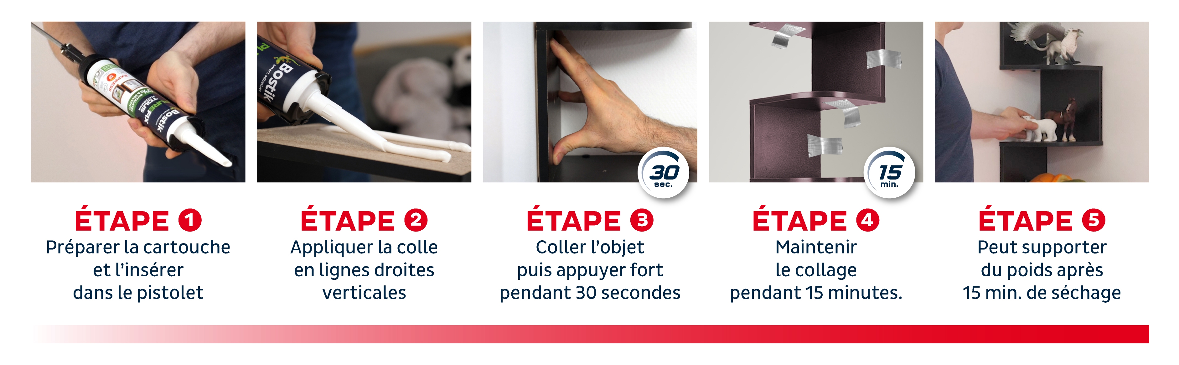 Bostik Purefix Express mode d'emploi