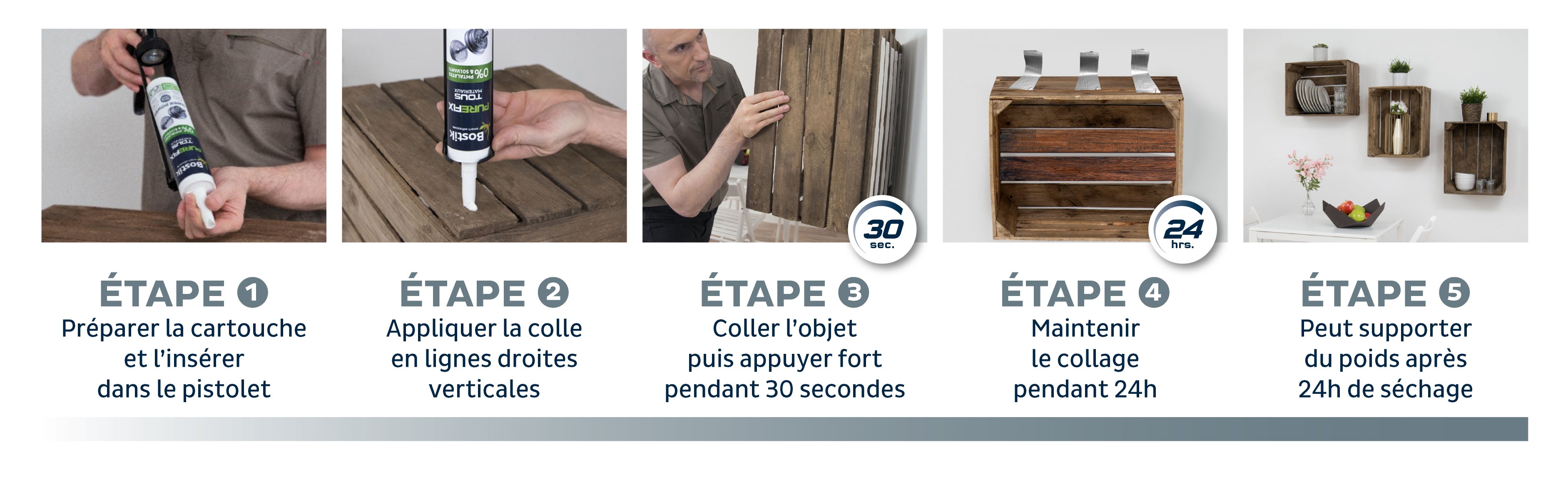 Bostik Purefix Super Power mode d'emploi