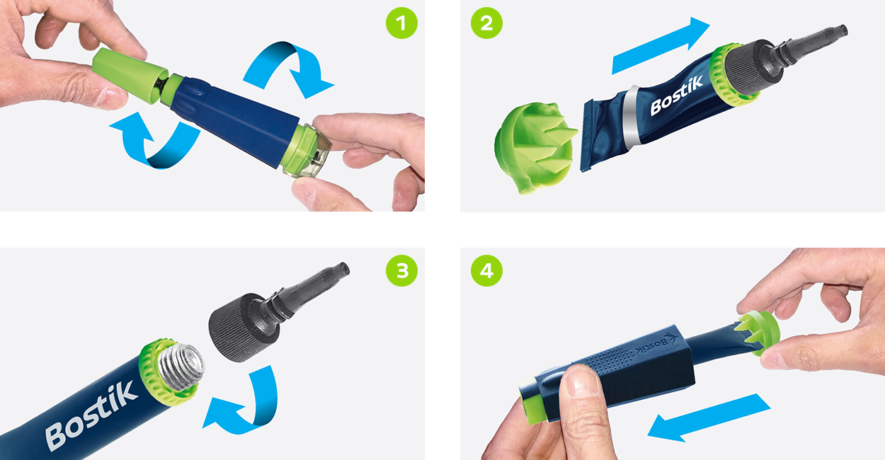 Bostik DIY Greece Repair & Assembly Fix & Flash step1-2-3-4