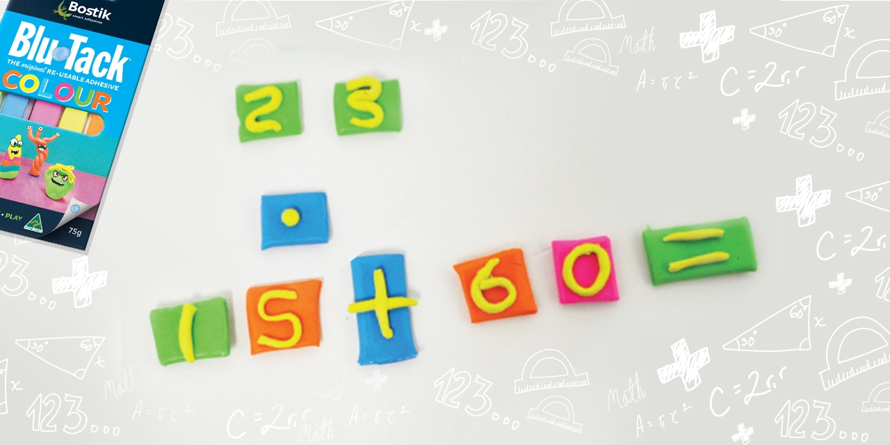 Bostik DIY New Zealand tutorial Blu Tack Calculator banner