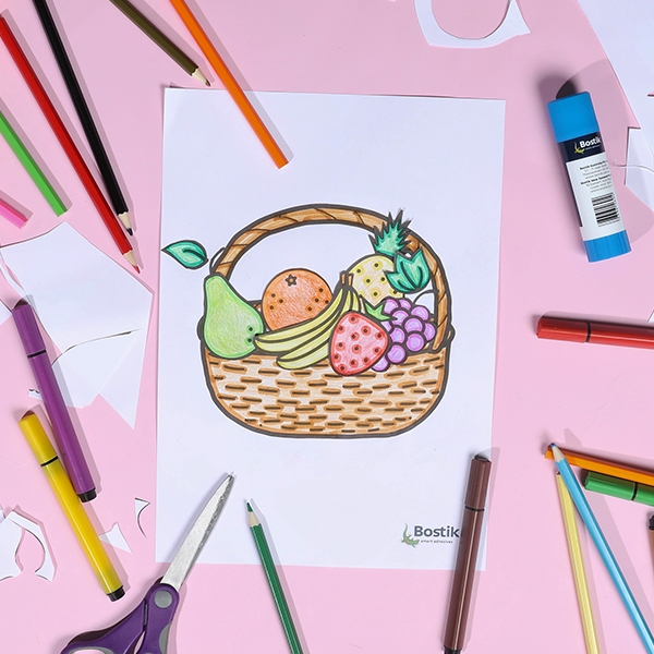 Bostik DIY tutorial FruitBasket project image