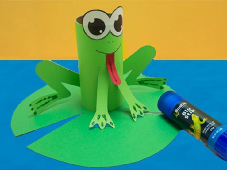 Bostik DIY Singapore Ideas That Stick Frog banner