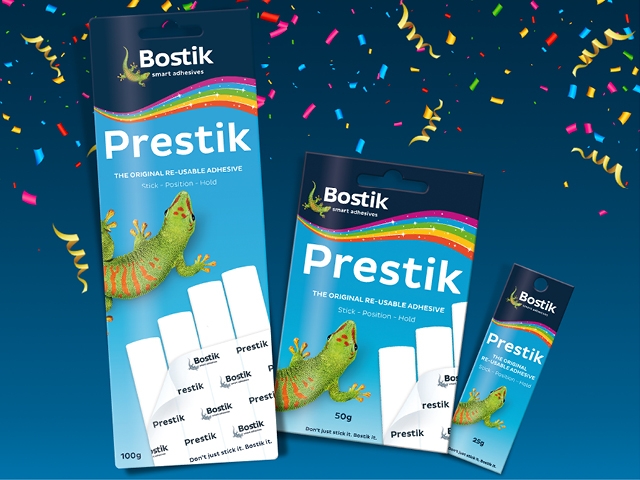 Bostik DIY South Africa News Prestik 50th Packshot