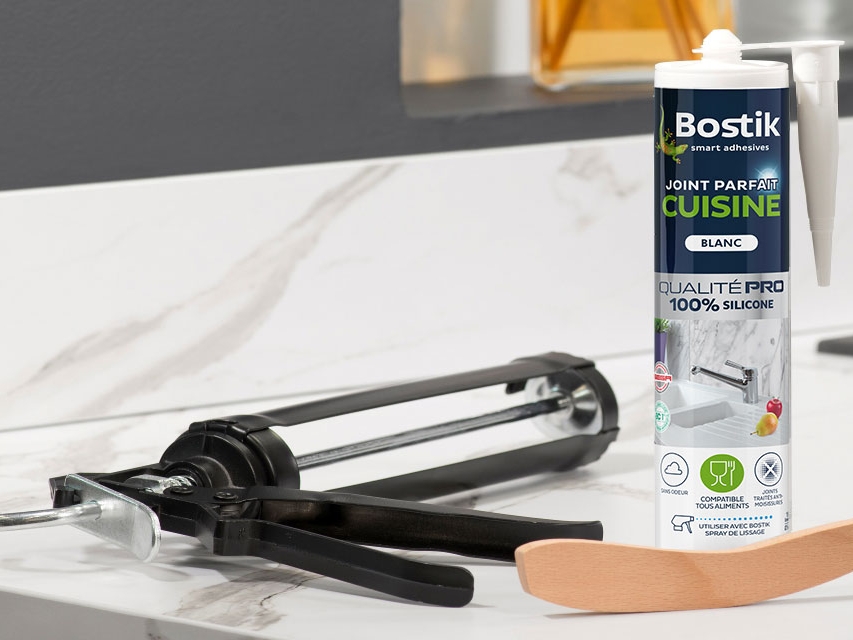 Bostik DIY France tutorial how to make a kitchen seal banner image