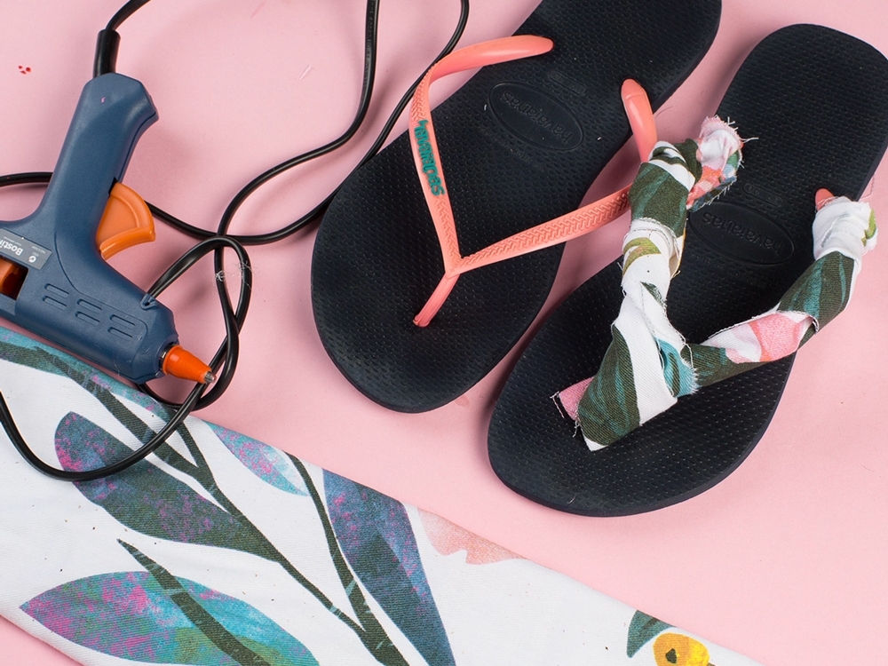 Bostik Australia DIY Glue Gun Flip Flops