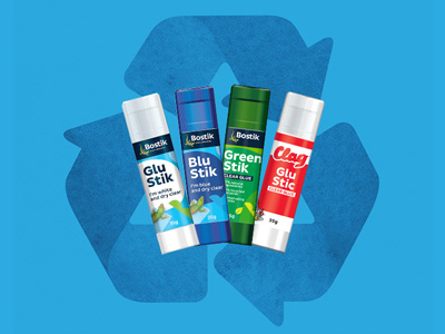 Bostik DIY Australia recyclable glue sticks 400x300
