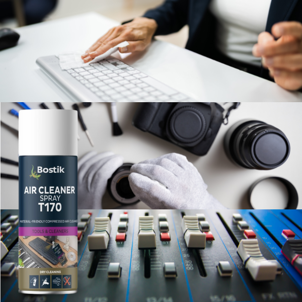 Bostik DIY Singapore Repair and Assembly Air Cleaner Spray T170 Recommended Uses