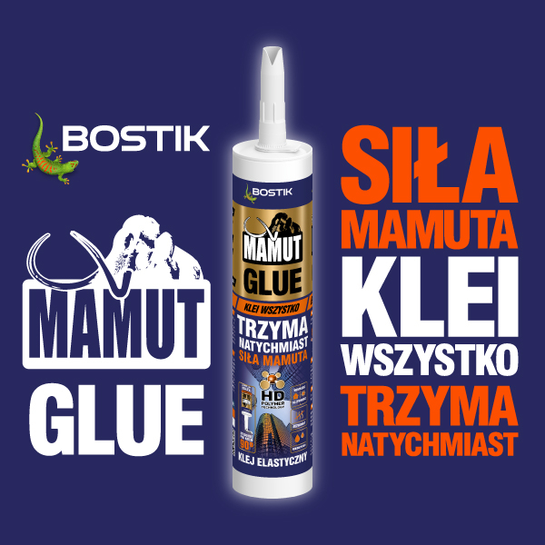 BOSTIK DIY POLAND MAMUT GLUE Banner