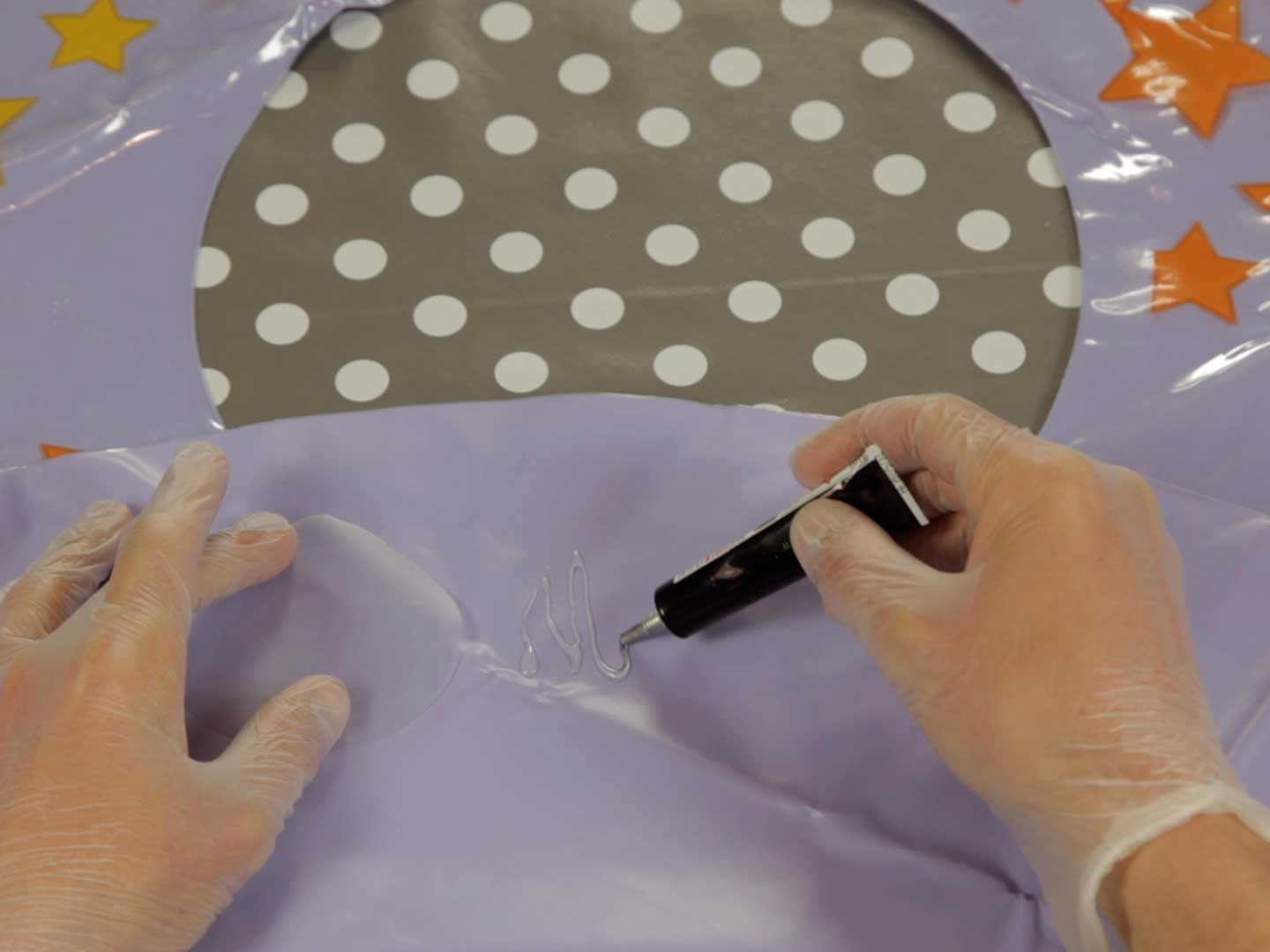 Bostik DIY Singapore How To Repair A Buoy With Soft Plastic Glue Step 2