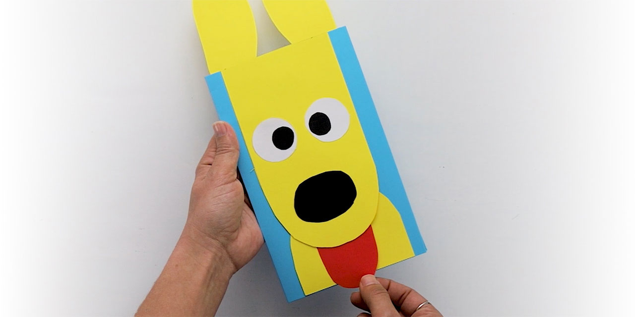 Bostik DIY South Africa Tutorial Paper dog banner