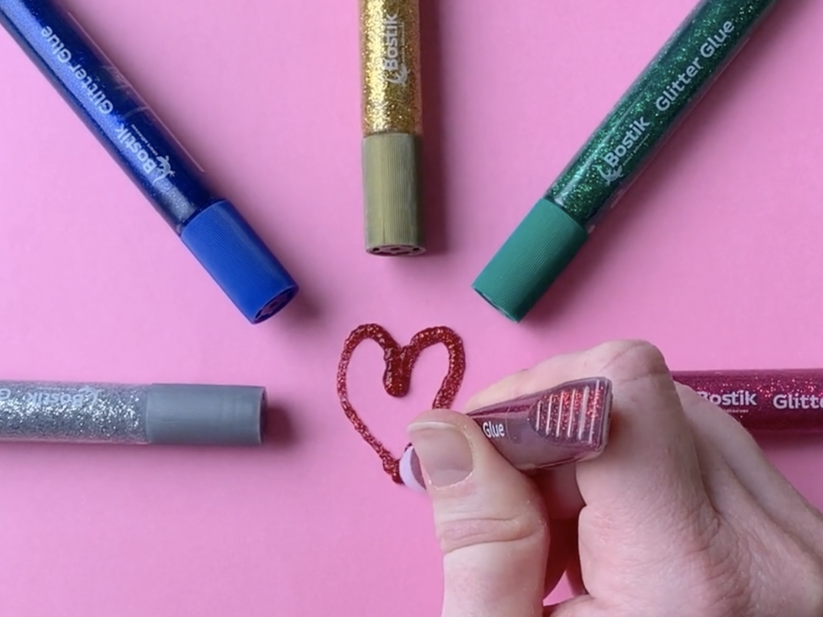 DIY Bostik UK Ideas & Inspiration - 6 Glitter Glue Craft Ideas - Step 5 & 6